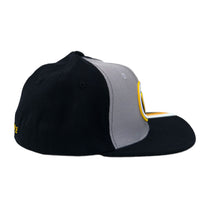 Vogue Tyre Black Flat-Billed Striped Hat