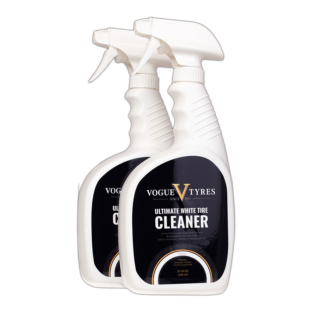 Vogue Tyre Ultimate White Whitewall Cleaner - 2 Bottle Pack