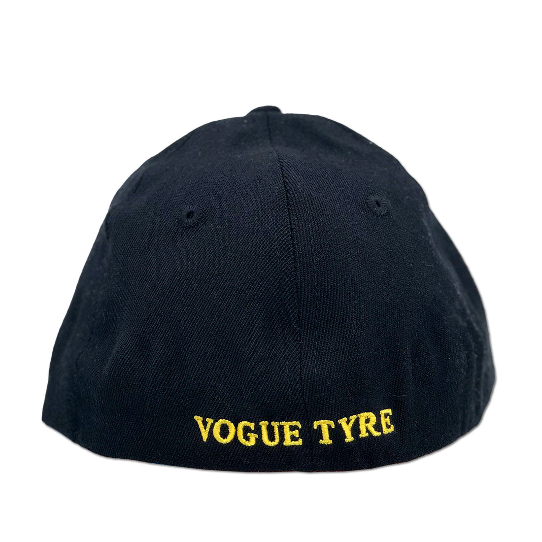 Vogue Tyre Black Flat-Billed Striped Hat